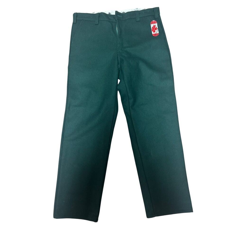 Big Bill 8 Pointers Green Wool Hunting Pants NWT 38” x 33" Made in Canada 84329